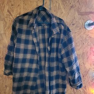 Plaid Flannel Shirt